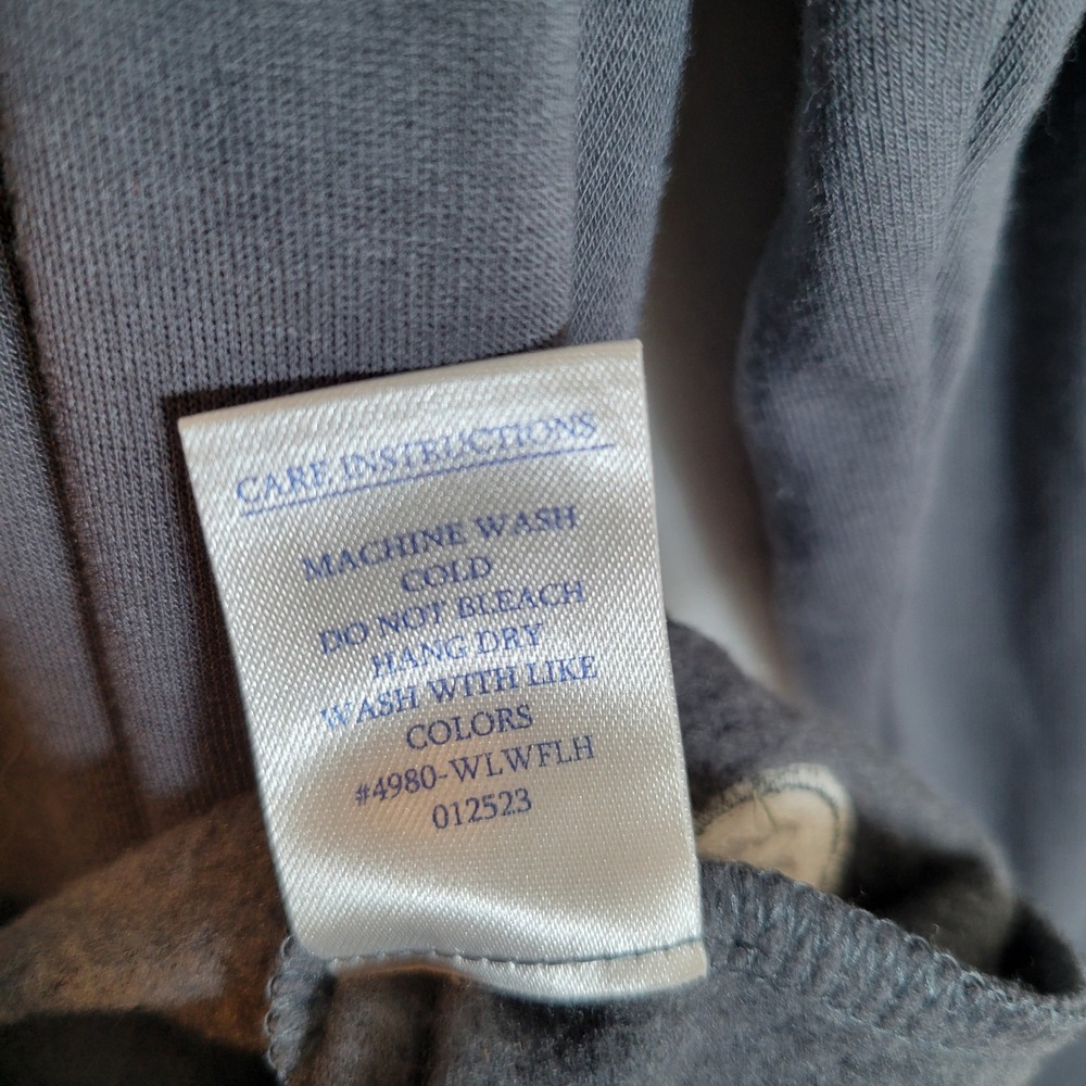 Free Fly Womens Bamboo Fleece Pullover Hoodie Sweater Size XS Gray Athleisure - Picture 9 of 10